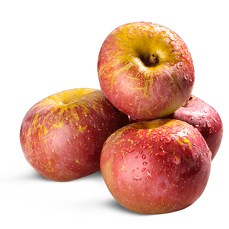 京觅四川大凉山丑苹果 4.5斤 单果70mm+ 新鲜水果苹果 源头直发