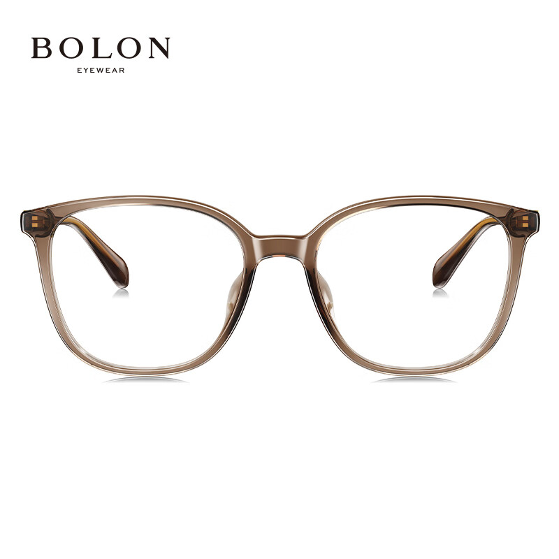 暴龙(BOLON)近视眼镜框 暴龙杨紫同款板材镜腿黑框素颜 暴龙眼镜 BJ5125 精选 B21-透棕色 此项仅单框-镜框支持试戴
