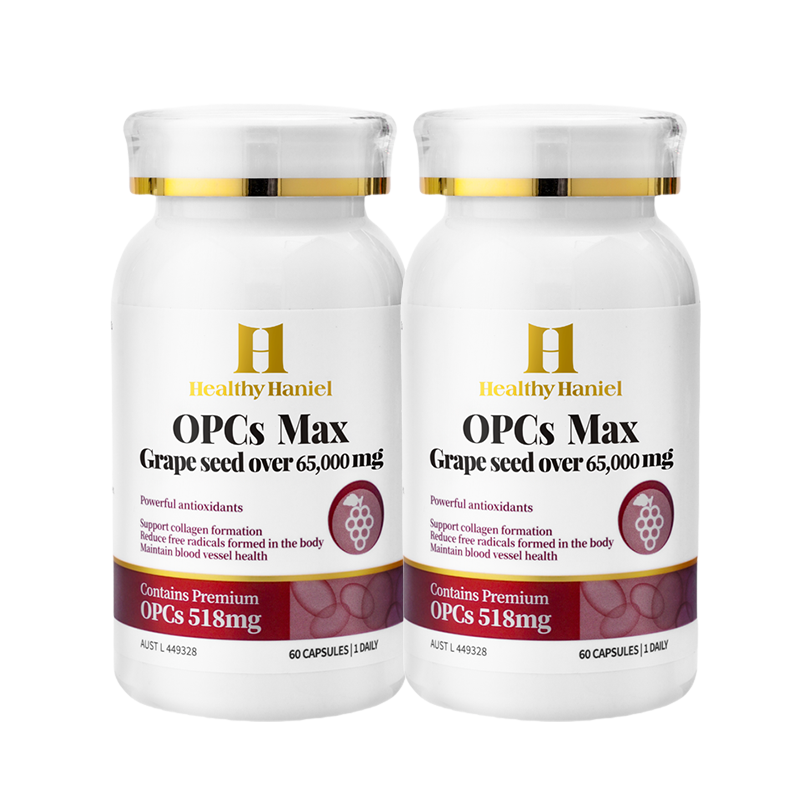 Healthy  Haniel澳洲康倍信葡萄籽美白饮抗氧化冬紫外线原花青素OPC518mg4个月