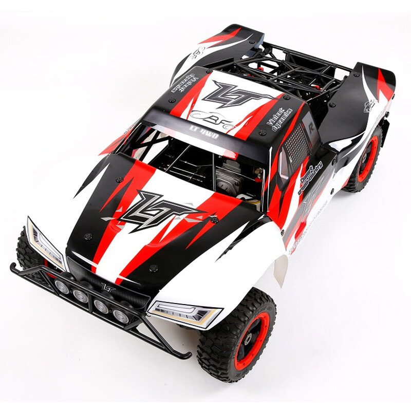 若凡1:5汽油遥控车lt四驱短卡越野车45cc大马力rc油动模型车 lt沙漠