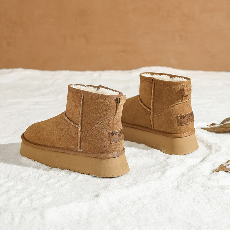 ���ڲ�������ܽ�ݷ�ˮѩ��ѥŮ���2025�¿���޼Ӻ�Ͱ�ѥ��ŮЬ��ů��Ь��ѥ 179Ԫ