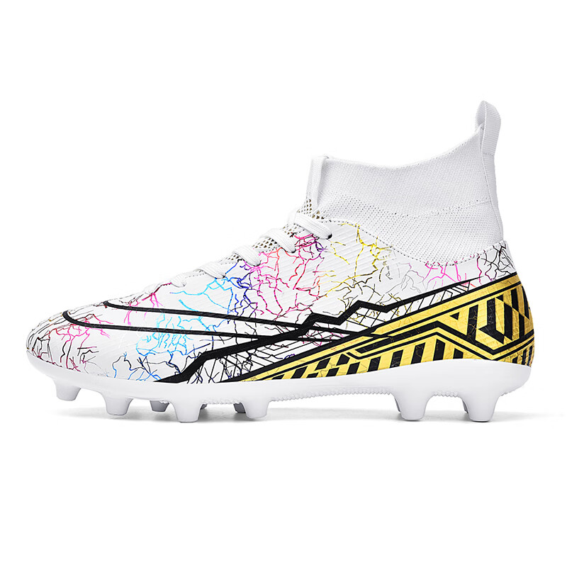 彩缂(ckhras&knycm)哈迪斯 合成革 减震耐磨防滑 足球鞋 男女同款