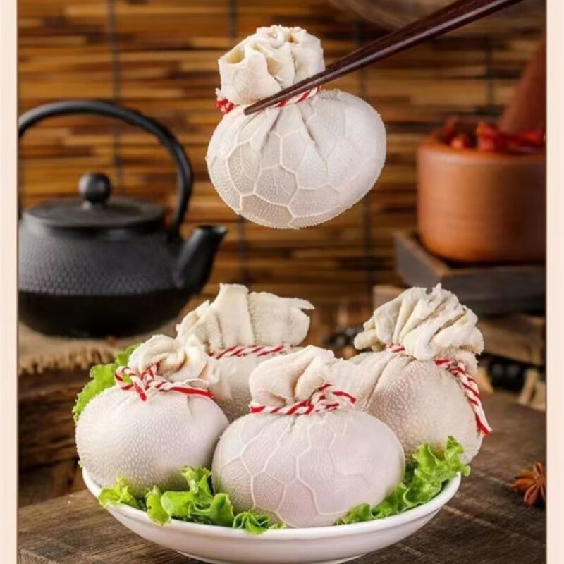 深生都羊肚肚包肉包肉正宗内蒙古特产羊肉新鲜肠肚整箱同款商用手工清真 急速发货-内蒙特色清真美食-送蘸 肚中包肉两斤+肠中包肉两斤