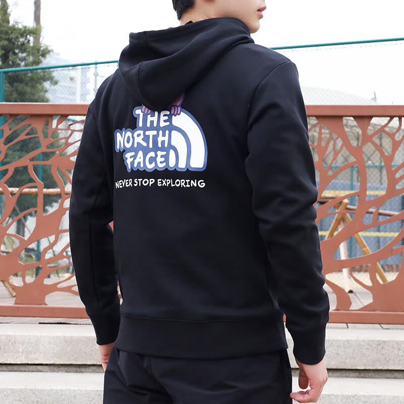 制者抗起球易打理早春男士空气层连帽卫衣