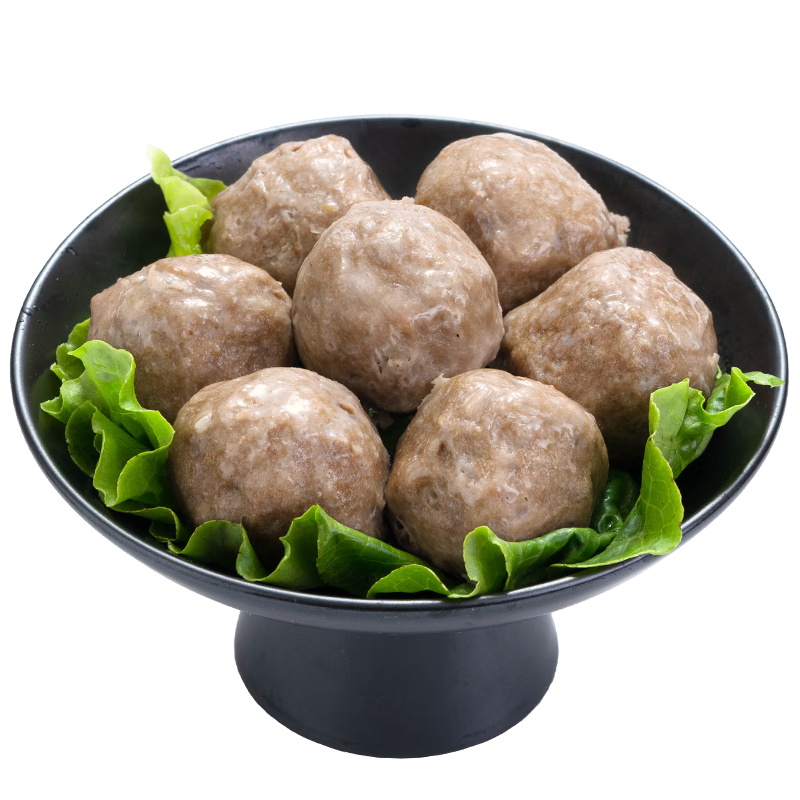 趣十八番正宗潮汕牛肉丸手打牛筋丸2斤肉含量90%牛丸火鍋食材丸子源頭直發(fā)