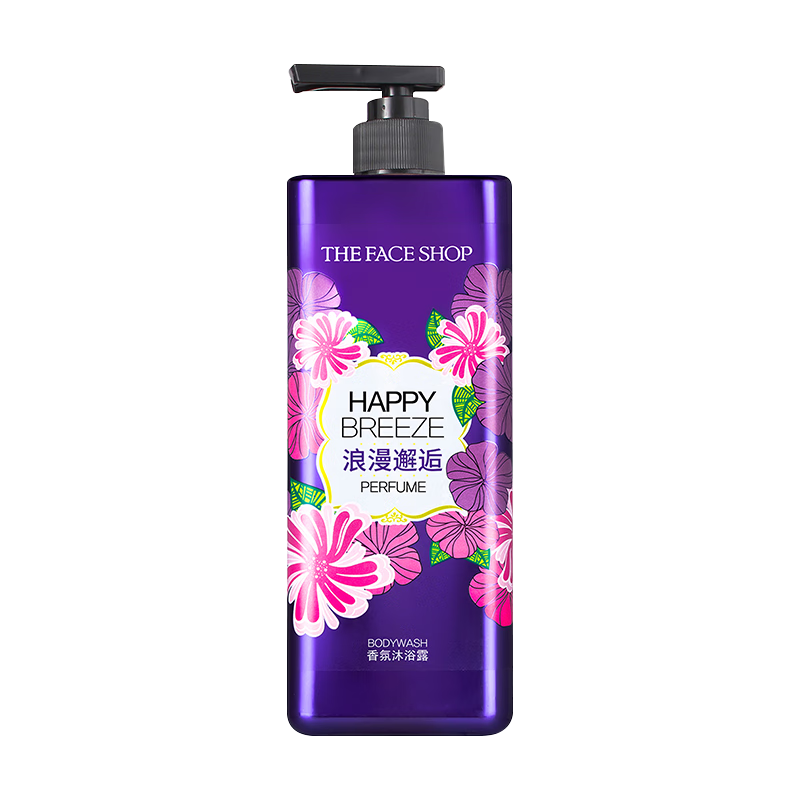 菲诗小铺(THE FACE SHOP) 浪漫邂逅香氛沐浴露 900ml 男女通用 保湿芳香