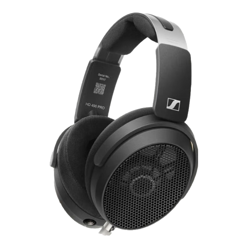 森海塞爾HD490ProPLUS/HD400pro監(jiān)聽耳機(jī)專業(yè)錄音棚開放式有線生日禮物禮品頭戴耳麥禮物 HD490 PRO【黑色】