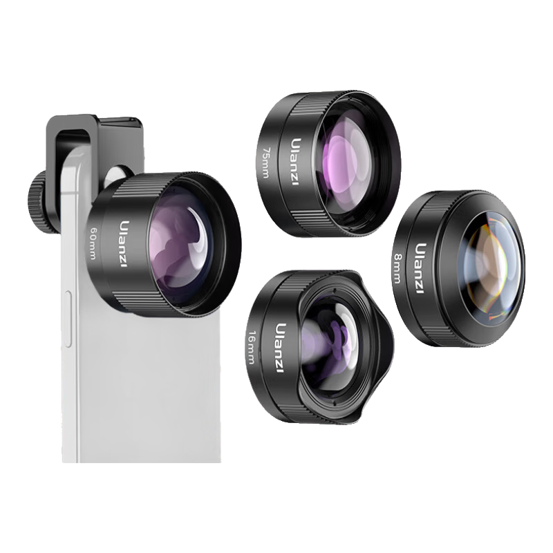 ulanzi优篮子CL-003 手机镜头三代微距摄影镜头大师款昆虫花草细节拍摄适用于华为苹果iPhone小米oppo