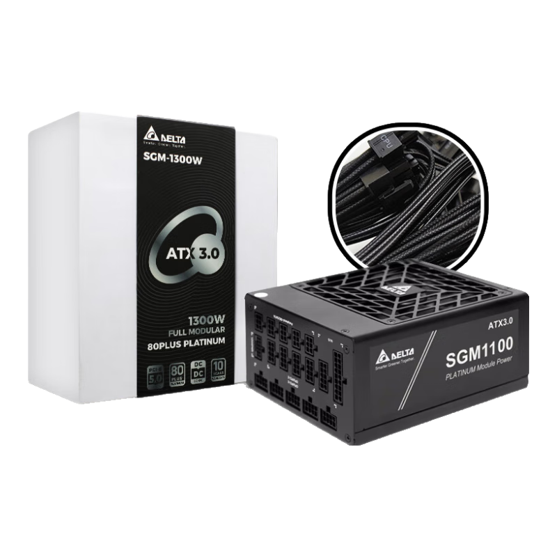 ̨DELTAATX3.0ԵԴ SGM1100W/1300W ׽ȫģ/·/ϵ/֧50ϵԿ ̨ʽԴ SGM1100W׽ATX3а