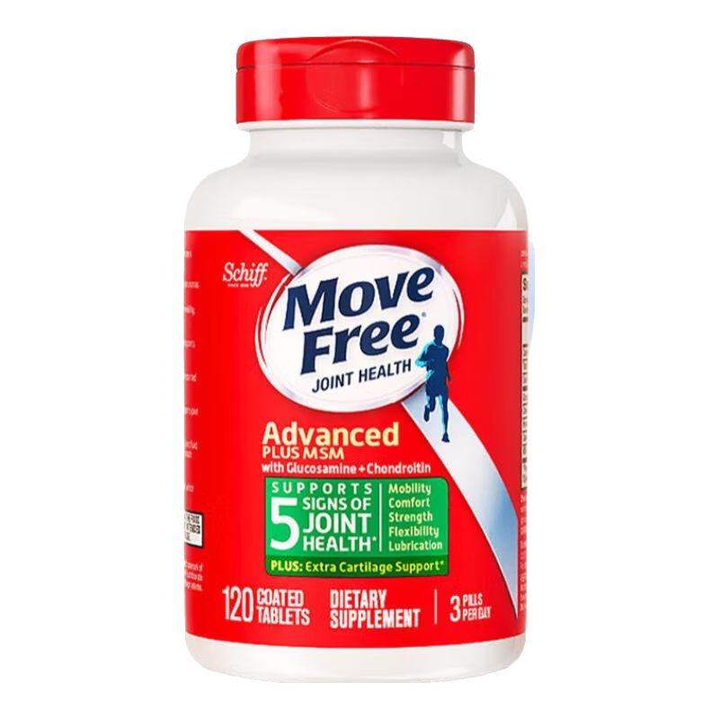 ��ڣ�Move Free�� �������ڰ��������ظ�Ƭ ά�������̰���ƿ �����껤�ؽ�Ӫ��Ʒ ����ƿ������ؽ�ʹ 120��*3ƿ