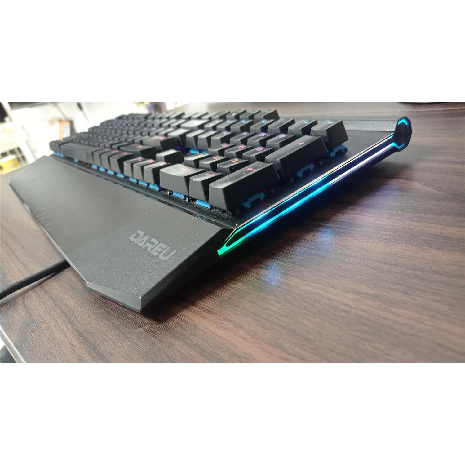 达尔优ck560红外插拔轴104键有线机械键盘电竞游戏大手托全键无冲