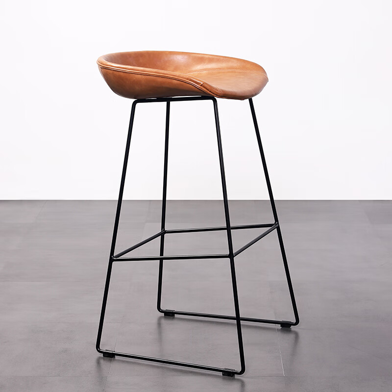 话家特色创意高脚凳时尚轻奢吧台椅子4s店汽车门店吧凳服装店活动椅子