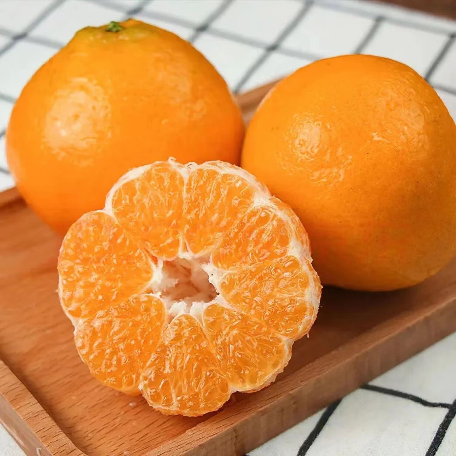 果迎鲜丑橘 新鲜水果 湖北丑橘 净果4.5斤 柑橘 桔子生鲜酸甜 70-80mm