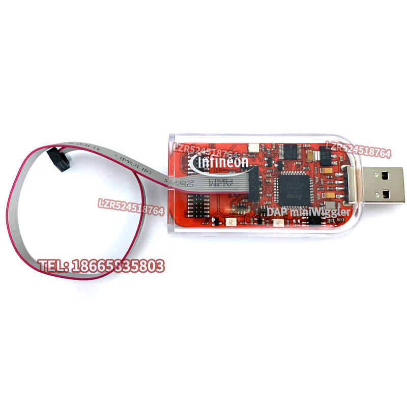 英飞凌InfineonDAP Miniwiggler V3.1 USB 下载器 调试器 英飞凌 Miniwiggler 下载器