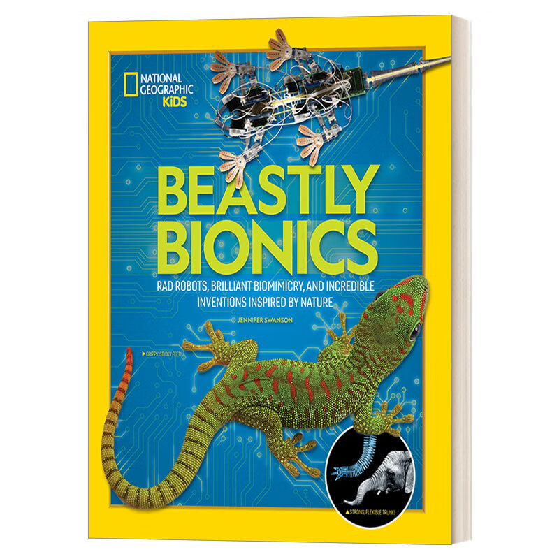 进口原版 beastly bionics 动物仿生学 英文版 英语原版书籍