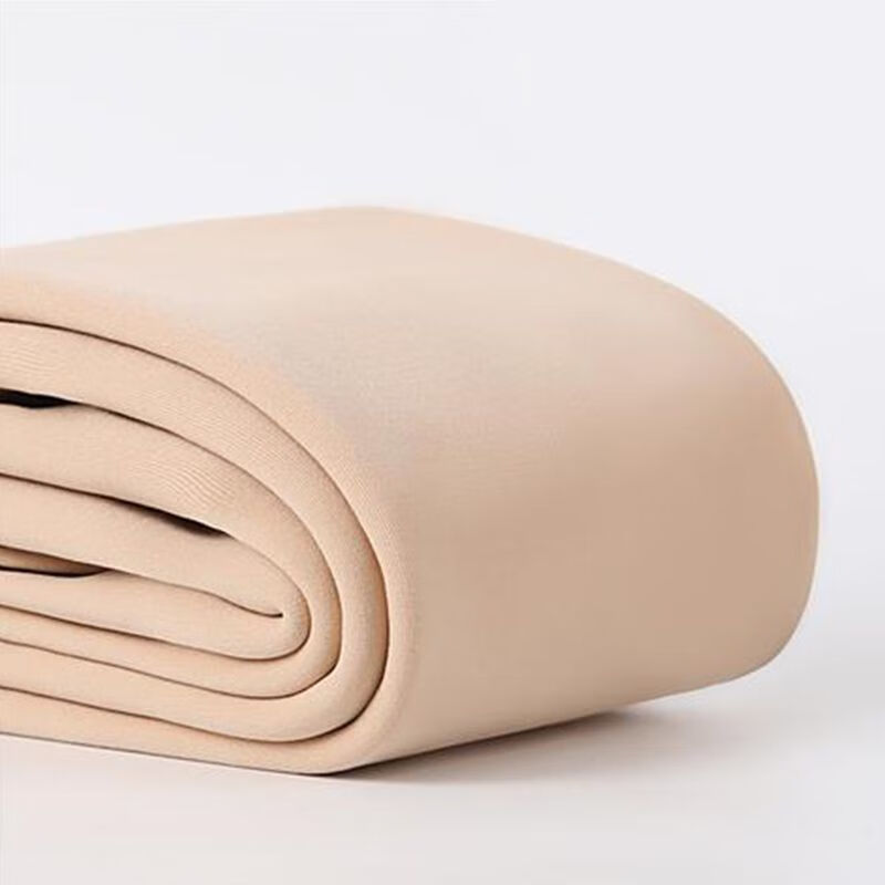 翡遇700g加绒加厚打底裤女光腿神器秋冬外穿高腰300斤大码保暖连裤袜 肤色连脚300g 2XL 230-300斤