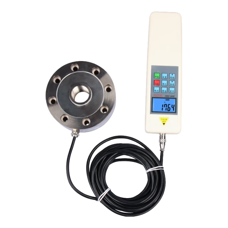 SHAHE 三和數(shù)顯推拉力計大量程拉壓力機測試儀外置輪輻式傳感器測力器 SH-3K