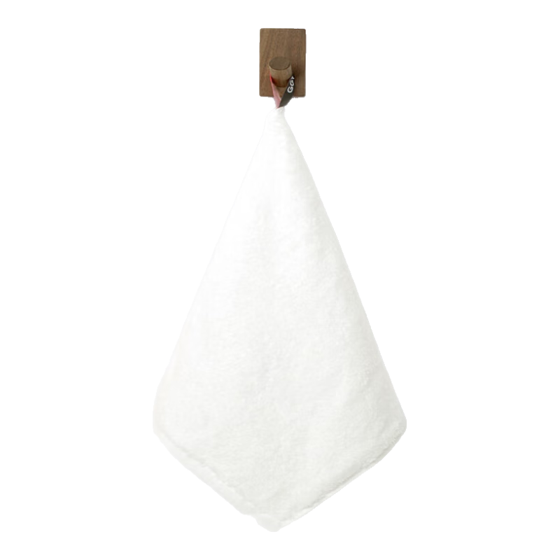 GGT日本纯棉方巾洗脸擦手小毛巾私处护理毛巾儿童口水巾 白色