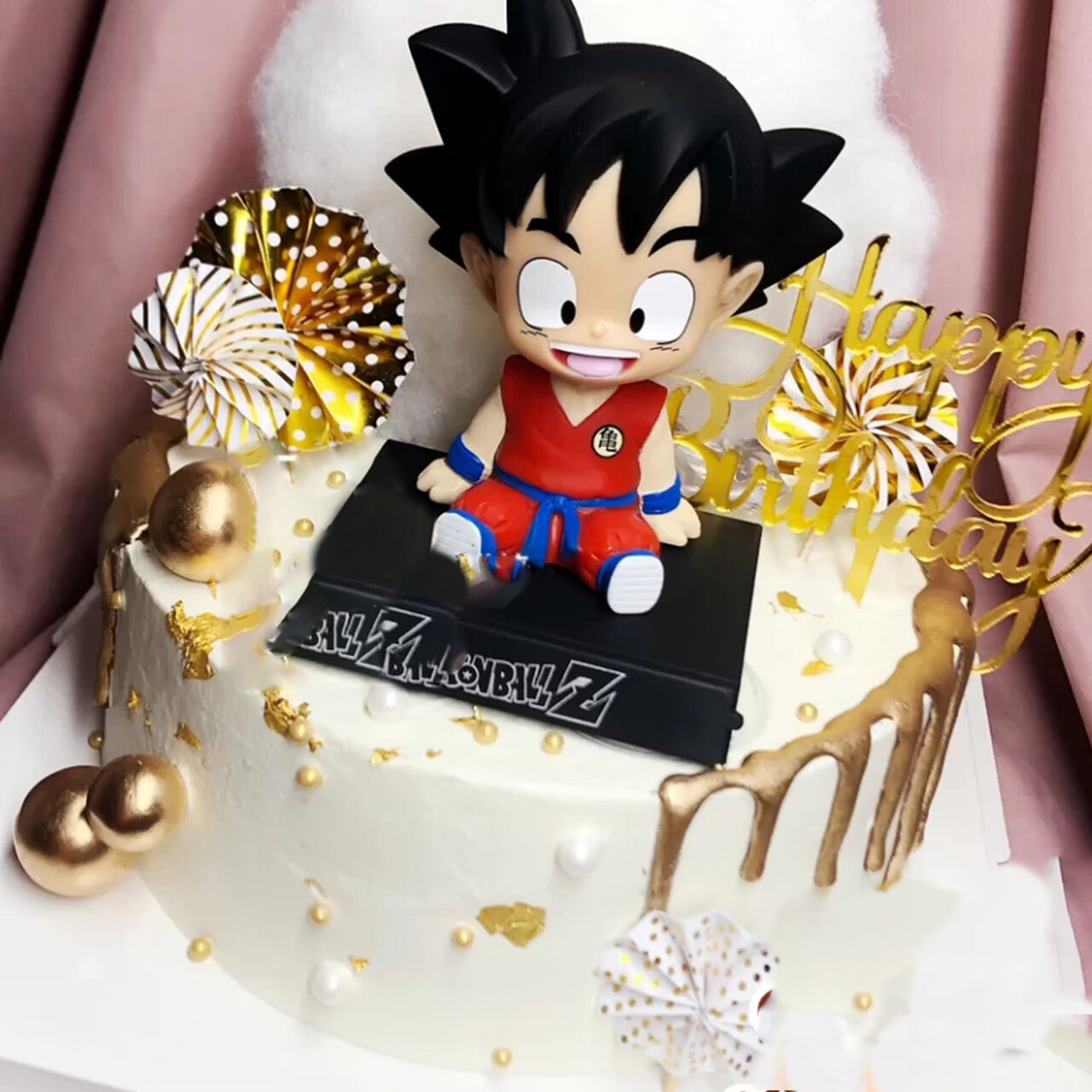 星港湾新款七龙珠生日蛋糕卡通动漫孙悟空儿童男孩女孩男友全国同城