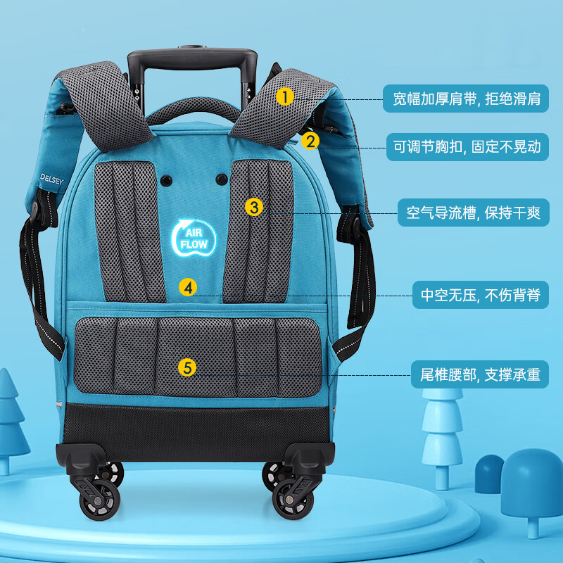 学生拉杆书包排行榜前十名出炉：这10款轻便耐用，让孩子轻松背负，快乐上学