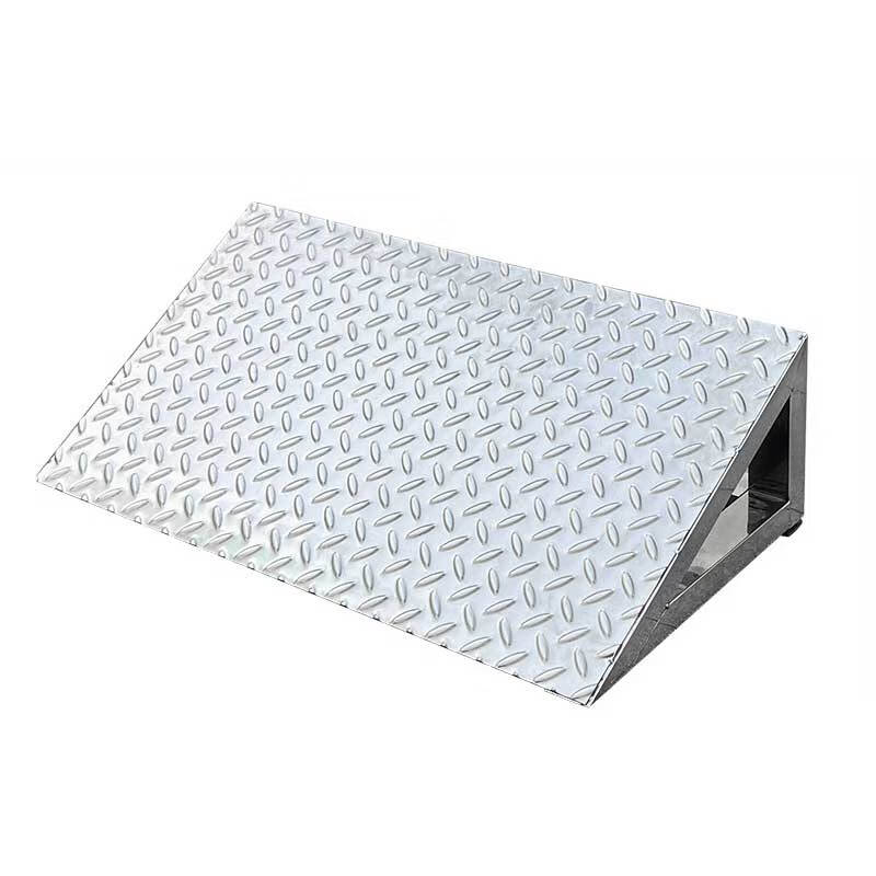 不锈钢斜坡垫马路牙子楼梯家用路沿坡汽车上坡台阶爬坡三角垫门槛 可