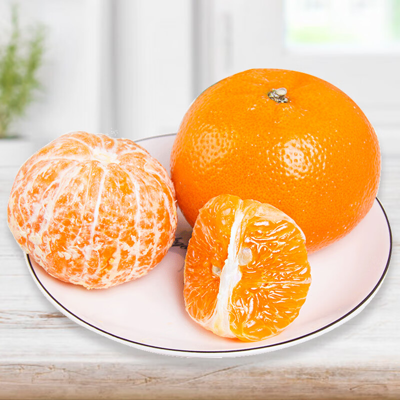 张小壮广西武鸣沃柑 新鲜水果应当季柑桔橘子整箱 精选4.5-5斤（55-60mm）