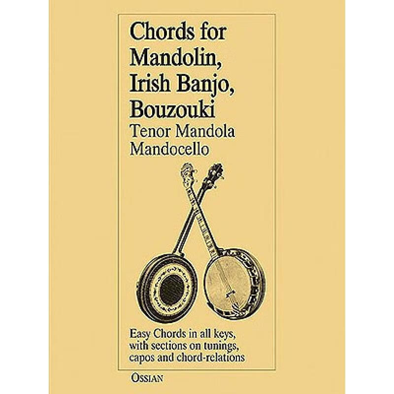 【预订3周达】chords for mandolin, irish banjo, bouzouki: tenor