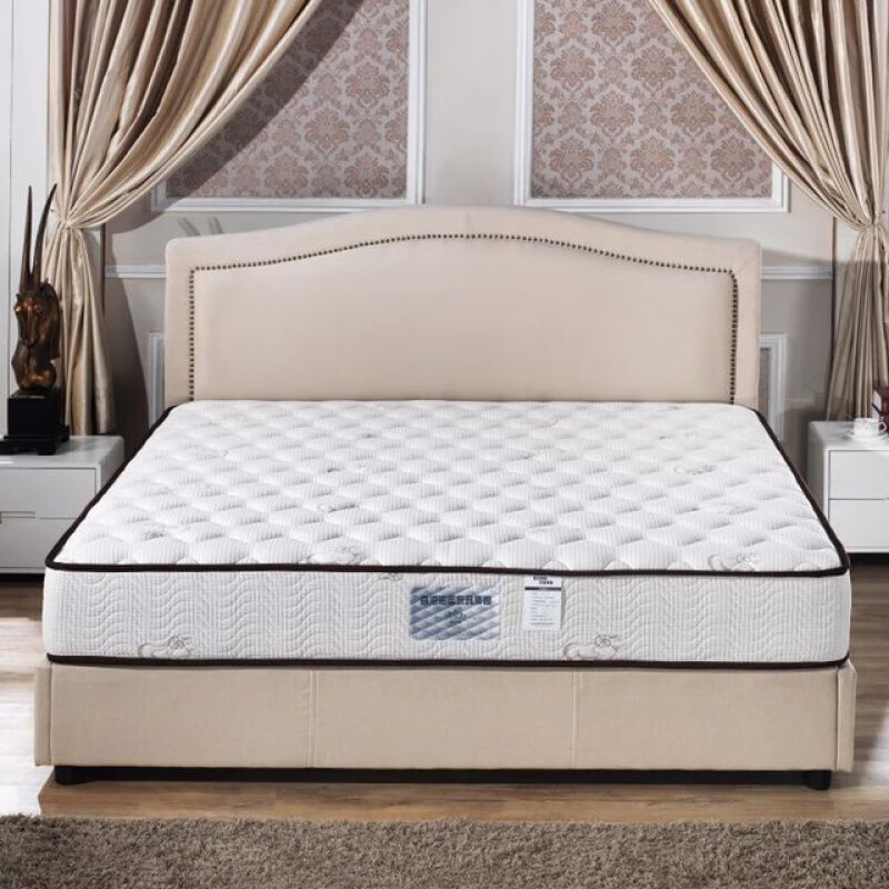 别至雅居麒麟床垫席梦思麒麟天然乳胶床垫席梦思15 18m床 3d弹簧床垫