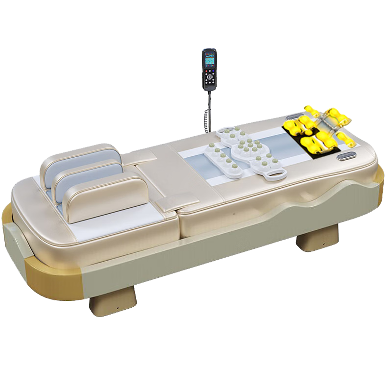 多功能玉石温热疗床 玉石多功能温热理疗床同健康坊康亦健电动按摩床