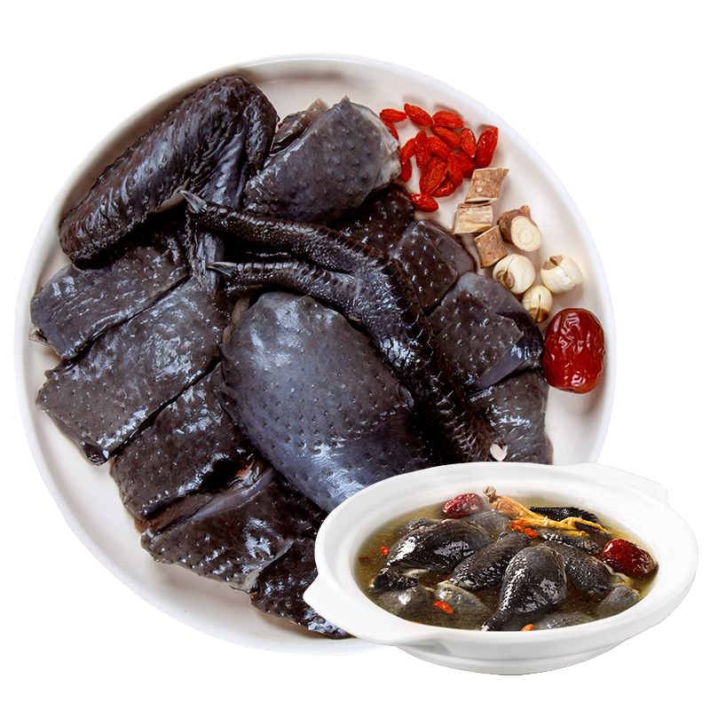 温氏 原切老乌骨鸡块 500g