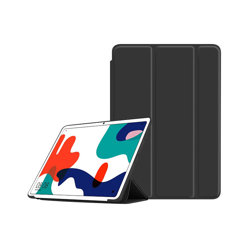 江銘 適用2020款華為MatePad 2022年10.4英寸保護(hù)套三折平板支架保護(hù)外殼 輕薄防摔平板電腦配件