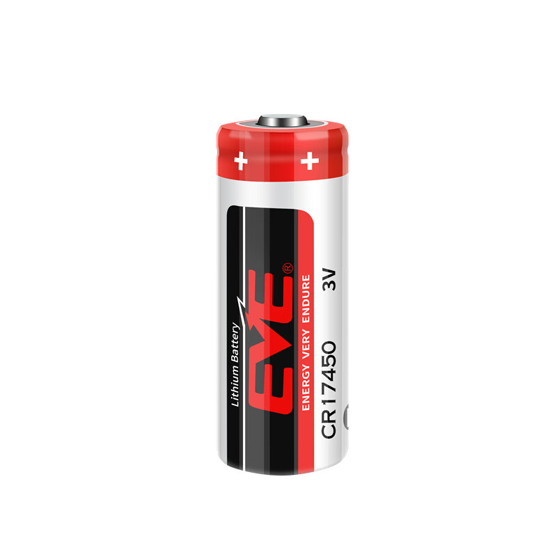XMSJ适用于EVE亿纬CR17450智能水表电池3V罗盘方向仪GPS定位烟感器锂电池 单电池