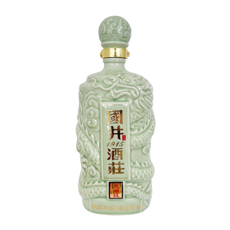 国井白酒 53度龙坛 大曲坤沙工艺酿造 酱香型白酒 瓷坛 中秋礼物 53度 2.5L 1坛 (搭配手提礼盒)