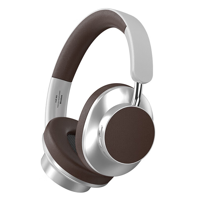 JBL APOLLO网红复古头戴式蓝牙耳机高续航时尚穿搭运动跑步音乐无线耳机 银棕色