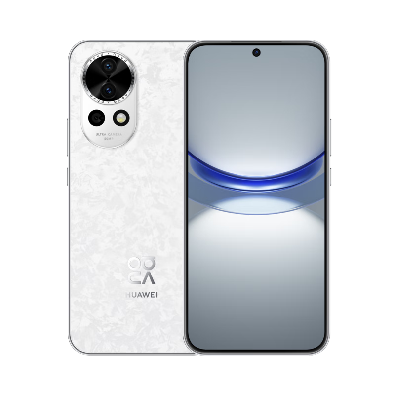 PLUS会员、限地区：华为nova 12  512GB 樱语白 鸿蒙华为智能手机