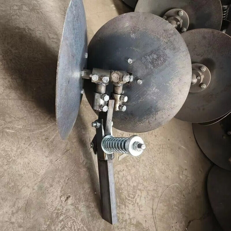 揽汇农机配件,起垄器圆盘开沟器,直径400耐用农用机械 双片总成