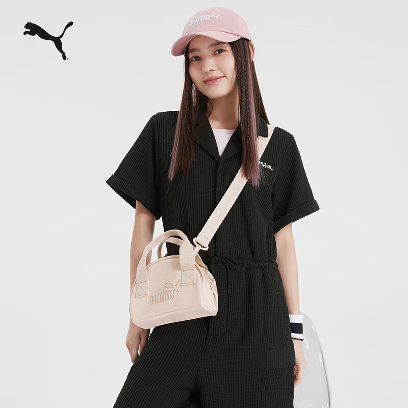 彪马（PUMA）手机证件迷你手提包斜挎包女轻便休闲挎包包包078216 流沙色-02 OSFA/均码