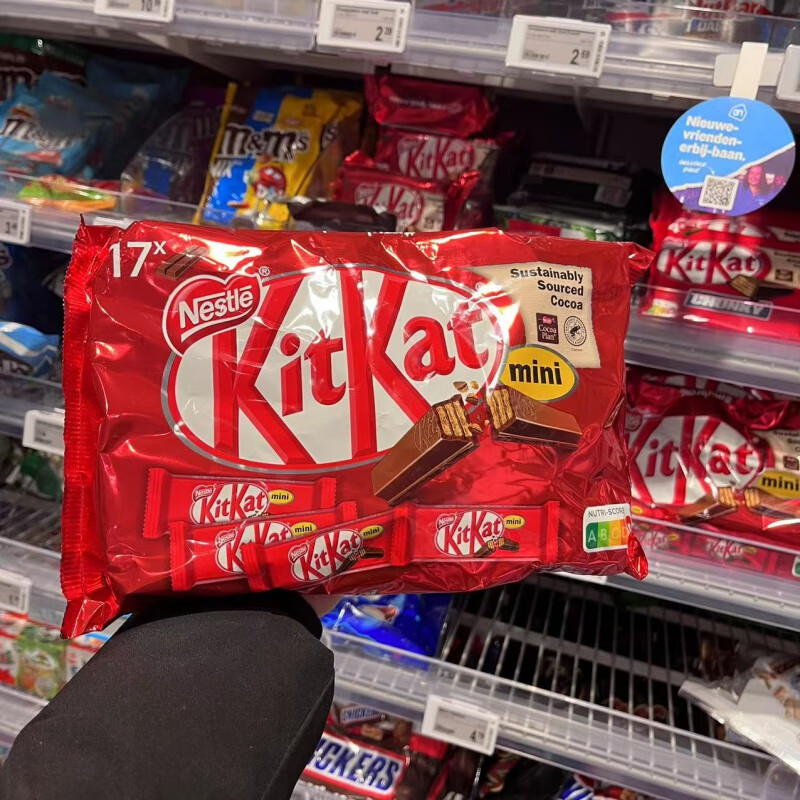 荷兰nestle kitkat巧克力雀巢奇巧威化饼干独立包装零食 雀巢威化