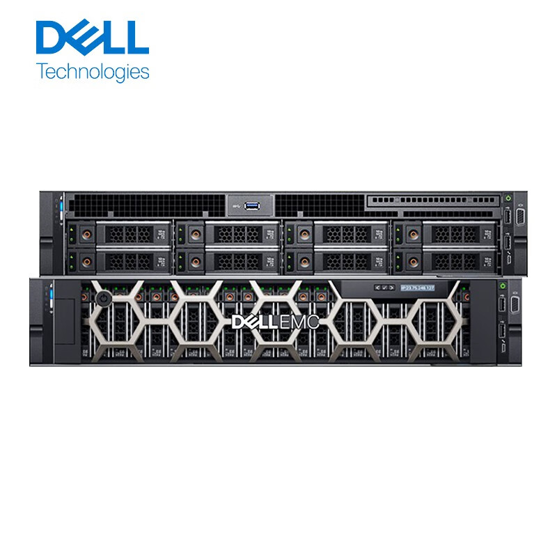 戴尔DELL R740丨R750丨R750XS服务器主机2U机架式文件视频存储数据库虚拟化服务器 R750XS 单颗银牌4310 2.1G 12C 16G丨2*2T 7.2K硬盘丨H350