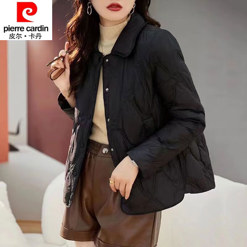 ���ڲ�����Ƥ��������pierre cardin��23���¿����θ��Ӽ��ޱ�����Ůʿ�̿��������������ᱡС���� ��ɫ L 107-116�� 107Ԫ