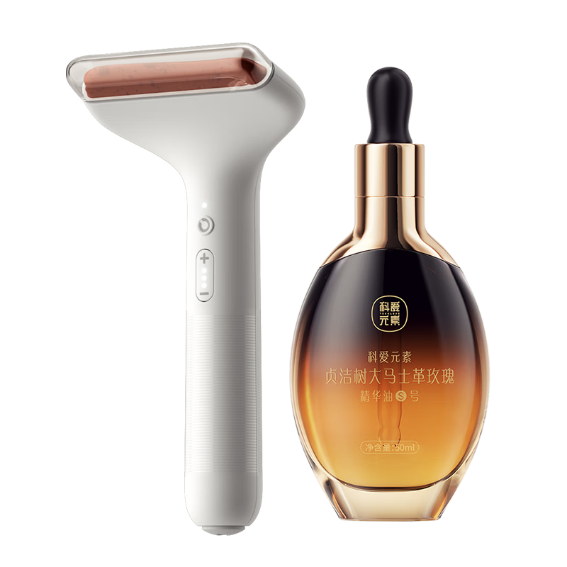 科愛元素輕松刮 電動刮痧儀器經(jīng)絡(luò)疏通面部臉部按摩儀經(jīng)絡(luò)刷刷肚子 【暖養(yǎng)宮巢】輕松刮+貞潔樹1瓶 【美容院級享受】刮濕排寒丨經(jīng)絡(luò)疏通丨泗濱砭石