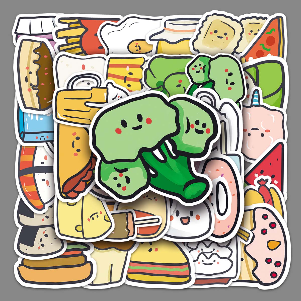 diy手工素材防水不重复 手绘食物-720 5