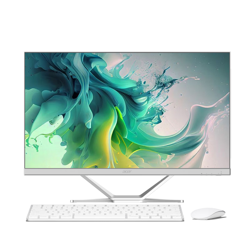 宏碁（acer）非凡GO 國家補貼20% 微邊框一體臺式機電腦辦公27英寸（酷睿標壓13代 i5-13420H 32G+1TB ）
