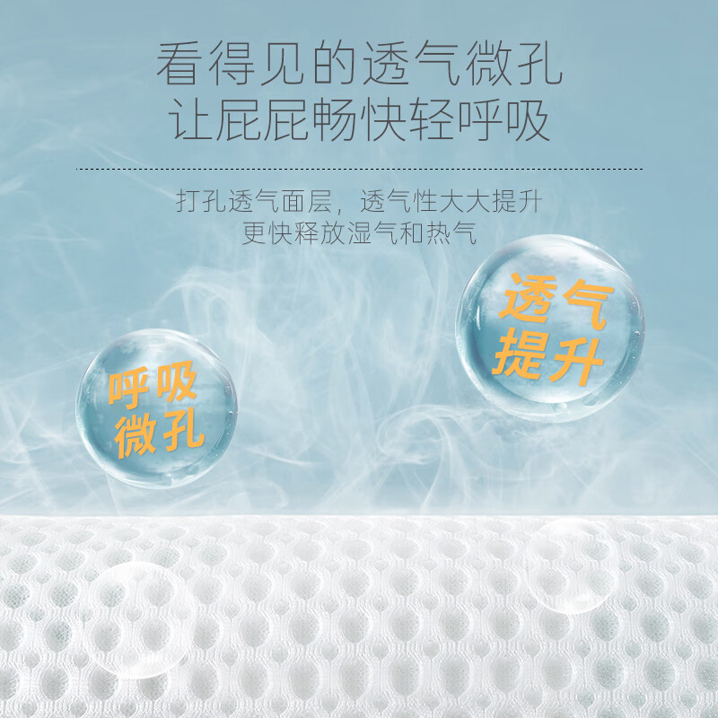 妙然宝贝氧气系列拉拉裤男宝女宝非氧气森林小内裤超薄干爽透气婴儿尿不湿 【全包臀】一体裤4XL码4包120片