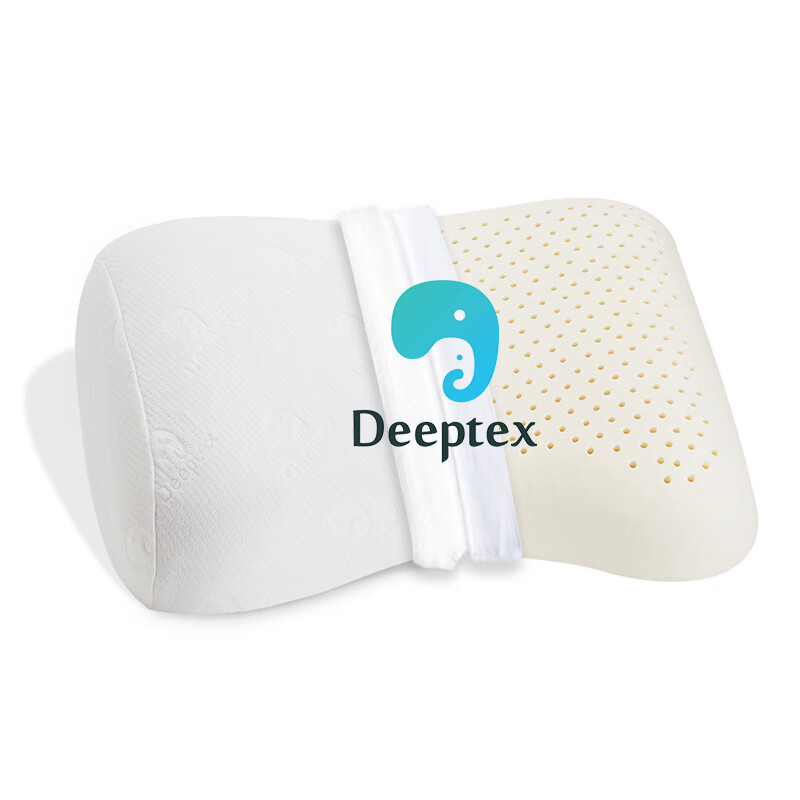 Deeptex堤普泰 泰国原装天然乳胶天然橡胶心形蝴蝶美容护肩枕头 京东折扣/优惠券