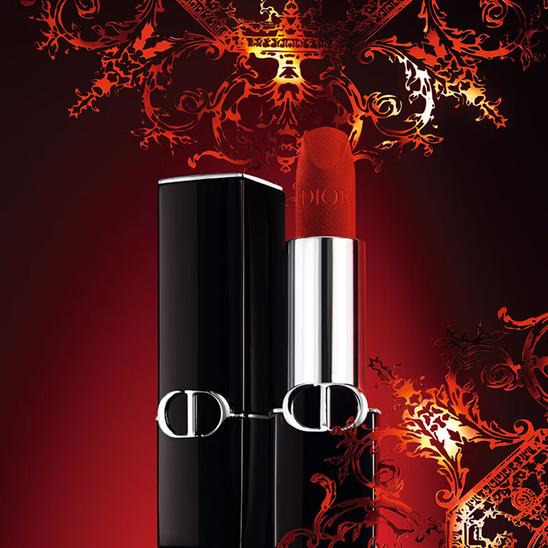 迪奥 (dior) 烈艳蓝金 明星礼盒 丝绒999 丝绒720