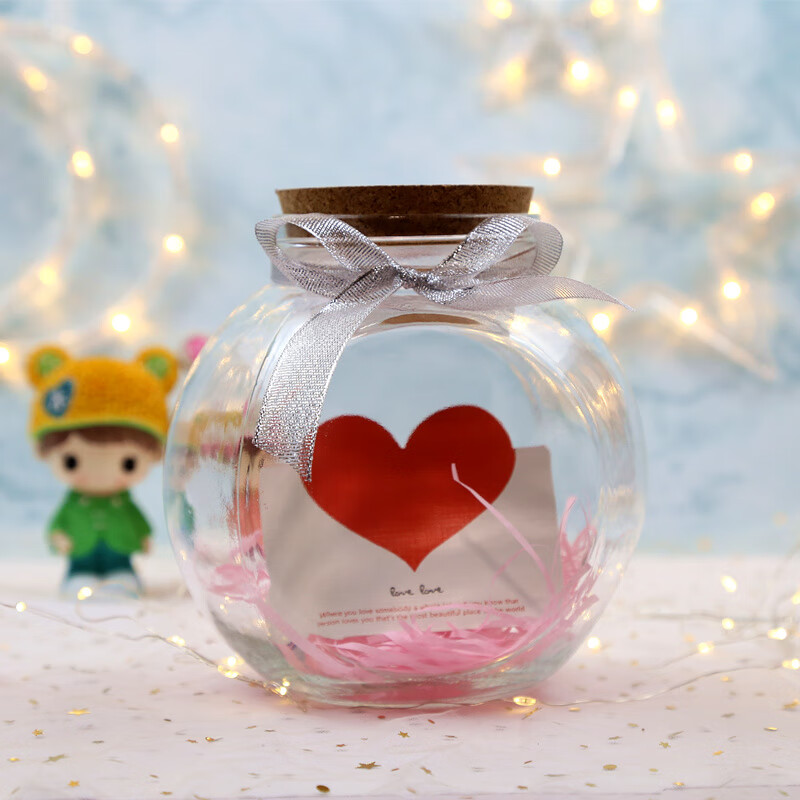 澳颜莱特大号520只千纸鹤瓶 特大号520千纸鹤罐子成品折纸星星瓶超大