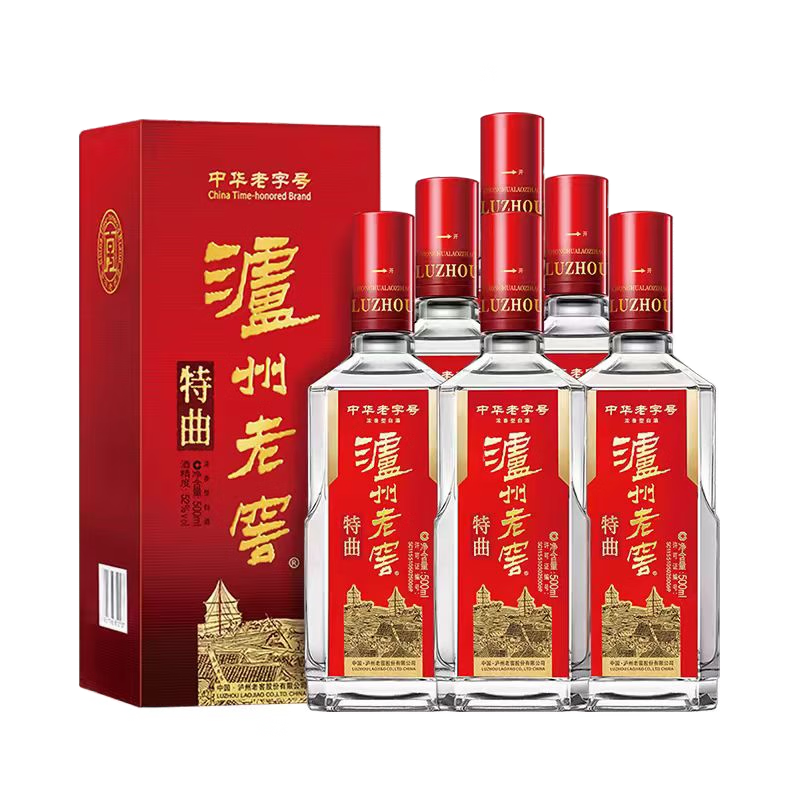 LUZHOULAOJIAO/�����Ͻ� ���� 52�� Ũ���� 500ml 6ƿ 1860Ԫ