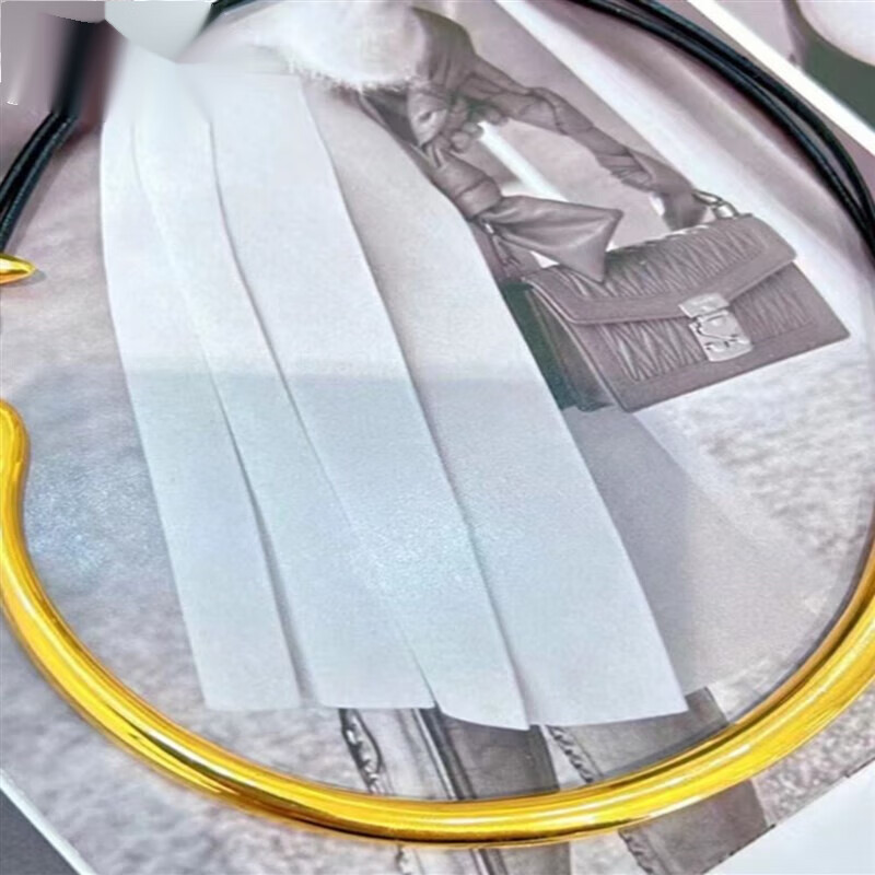 倍妙足金999黄金5d无氢黄金天鹅项圈项链ins风时尚百搭毛衣链锁骨链