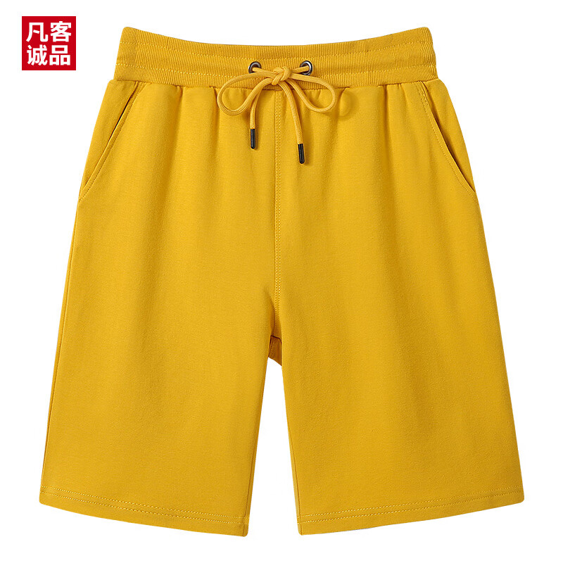 凡客诚品五分裤男2024夏季新款纯棉休闲裤直筒中裤裤子装 灰色 4XL